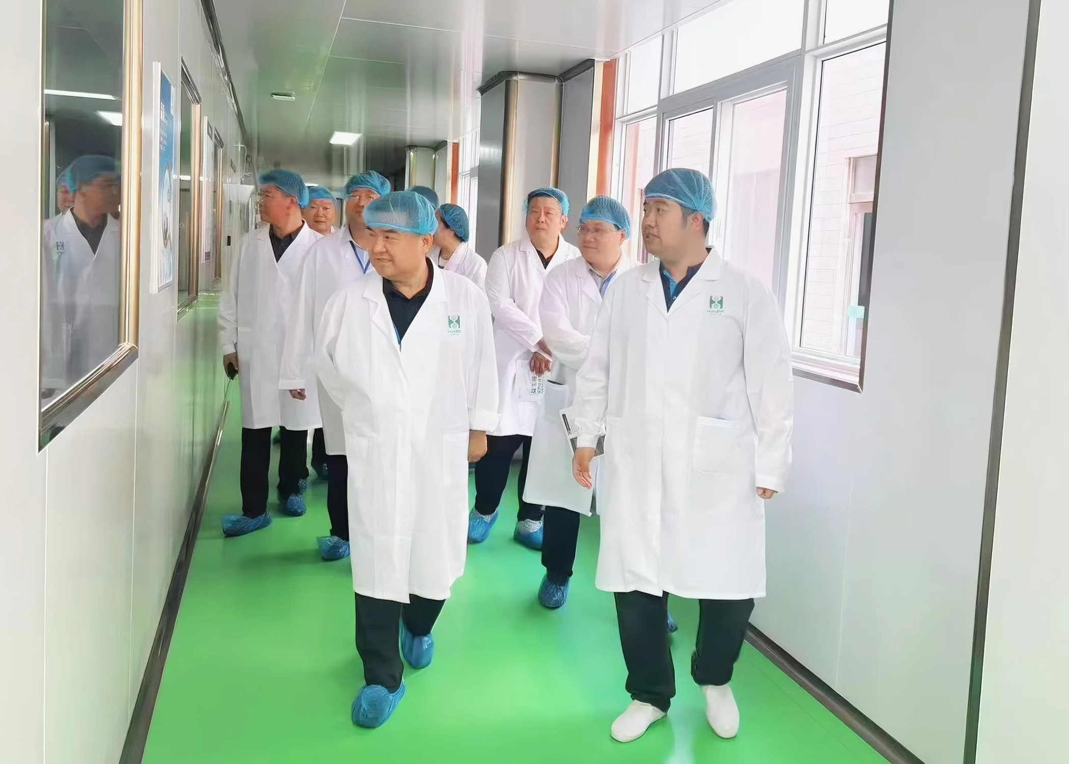 市政协领导莅临和合生物视察指导产学研一体化发展工作